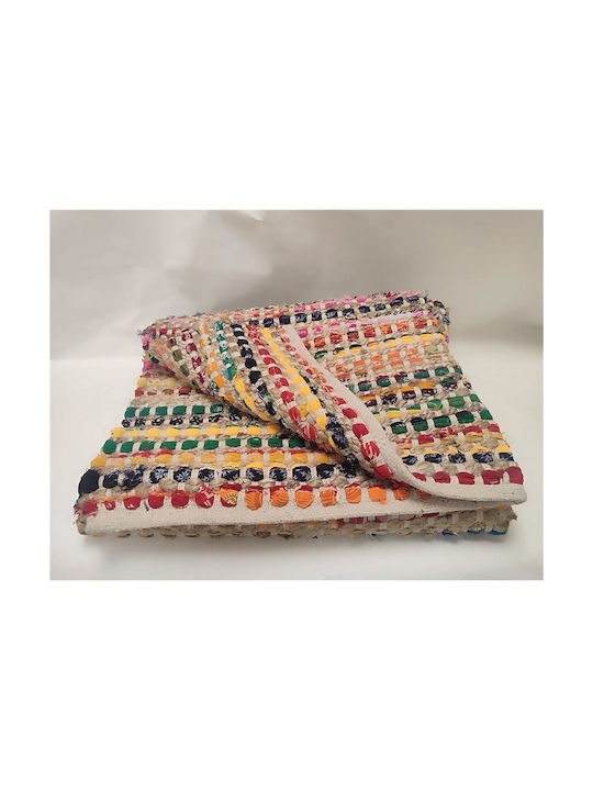Atmosphera Rug Rectangular Summer from Jute Multicolour
