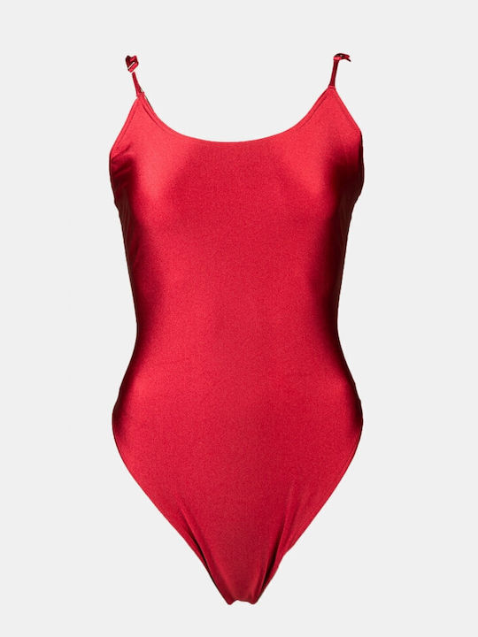 Luigi Padded Swimsuit Burgundy