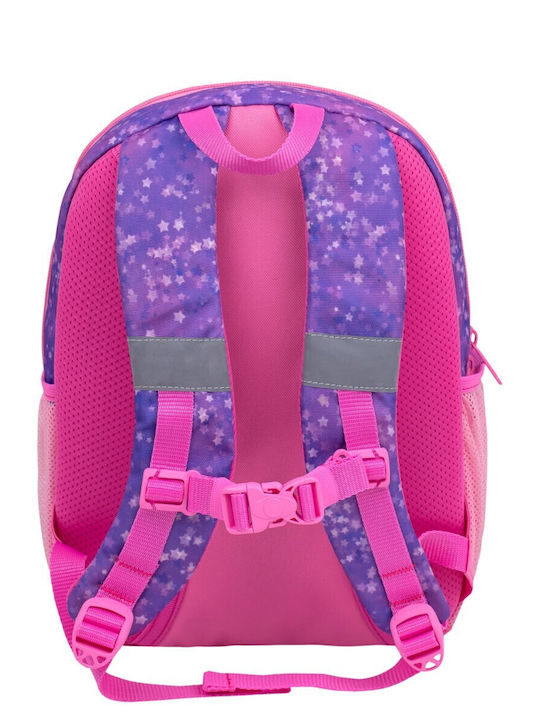 Belmil Schulranzen Rucksack Grundschule Rosa mit Flaschenhalter 12Liter