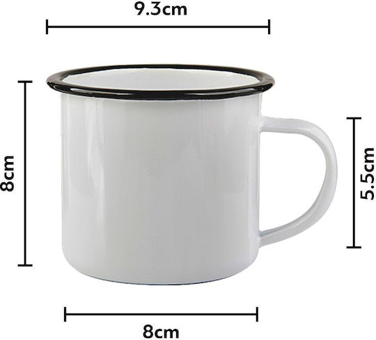 Koupakoupa Mug Enamel Black 340ml Koupakoupa Mug Enamel Black 340ml