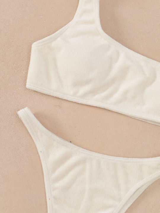 Terry Bikini-Set Beige