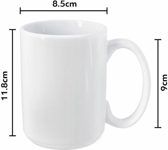Koupakoupa Mug Ceramic White 444ml