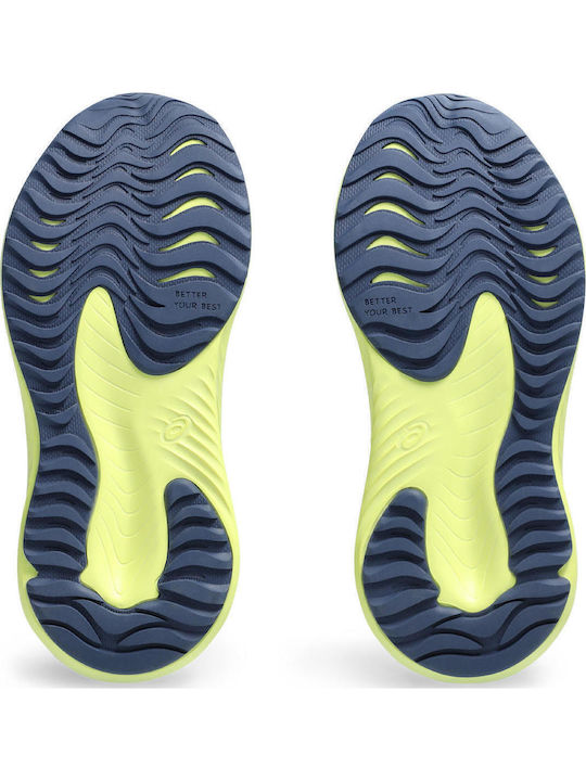 Pre-Noosa Kids Sports Shoes Running with Hoop & Loop Closure Yellow
