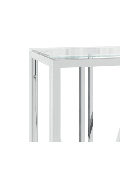 Konsole Silber L110xB30xH70cm