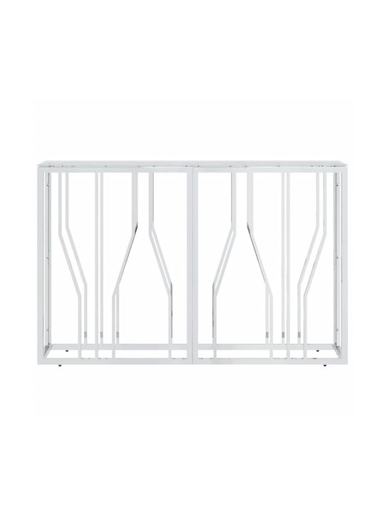 Konsole Silber L110xB30xH70cm