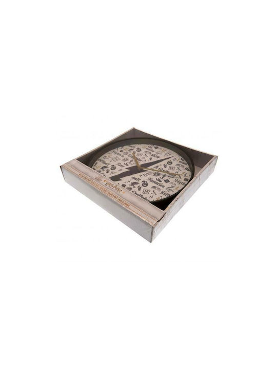 Harry Potter Wanduhr Kunststoff Mehrfarbig