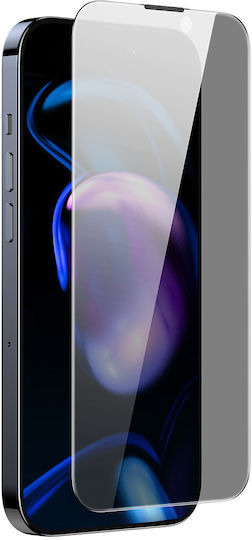 Baseus Filter Anti Spy 0.4mm Privacy Full Face Tempered Glass (iPhone 14 Pro)