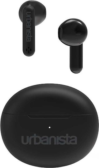 Urbanista Austin Earbud Bluetooth Handsfree Earphones with Sweat Resistance and Charging Case Midnight Black