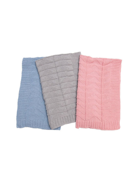 Viopros Blanket Nursery Swaddling Blankets Knitted Gray 70x90cm