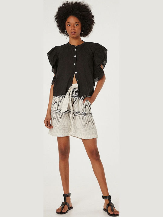 Women's Bermuda Shorts White