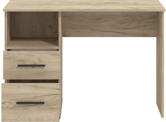 Desk Polet Wooden Brown 110x50x75.5cm