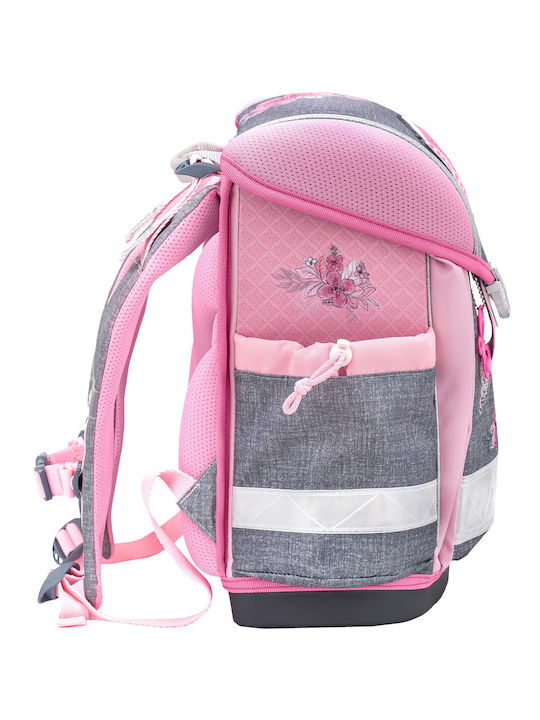 Belmil Elegant School Bag Backpack Kindergarten Pink 19Liters