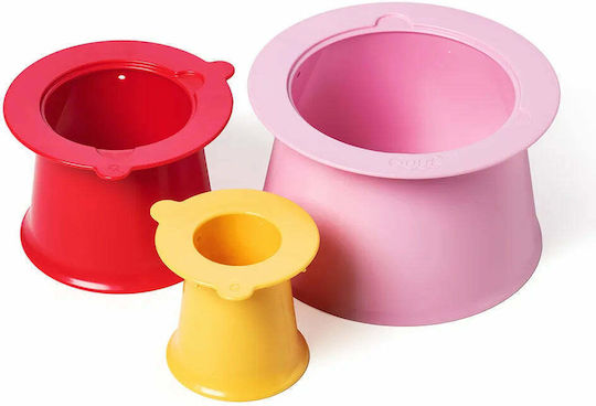 Quut Sand Beach Bucket Set with Accessories Pink 3pcs