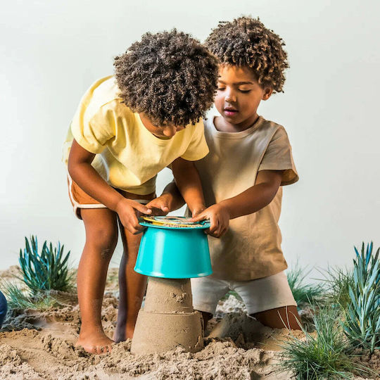Quut Sand Beach Bucket Set with Accessories Blue 3pcs