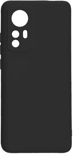 Back Cover Σιλικόνης Μαύρο (Xiaomi 12 Lite)