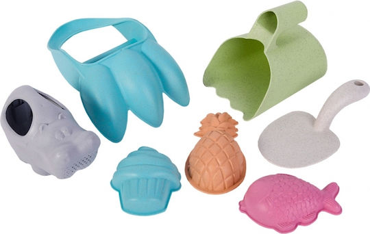 Woopie Инструменти за игра на пясък в Зелен цвят (7бр)