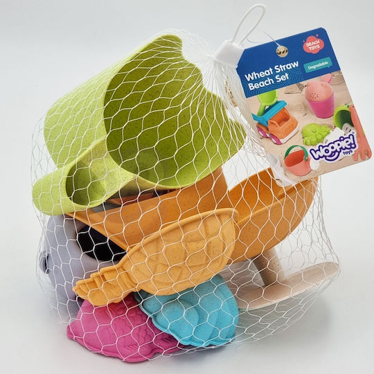 Woopie Инструменти за игра на пясък в Зелен цвят (7бр)
