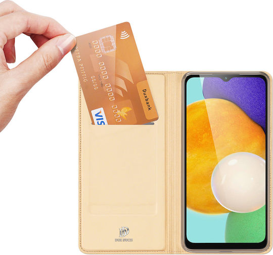 Dux Ducis Skin Pro Book Synthetic Leather Gold (Galaxy A14)