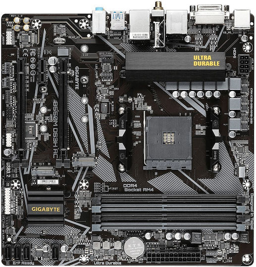 Gigabyte B550M DS3H AC rev. 1.0 Wi-Fi Motherboard Micro ATX με AMD AM4 Socket