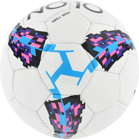NO10 Champion Blau Skill 56029 A Mini Fußball Mini Ball Weiß