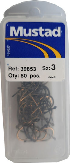 Mustad 39853 Angelhaken-Set 25Stück No1