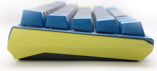 Ducky One 3 Mini Daybreak Gaming Mechanische Tastatur 60% mit Cherry MX Blau Schaltern und RGB-Beleuchtung (Englisch US) Blau