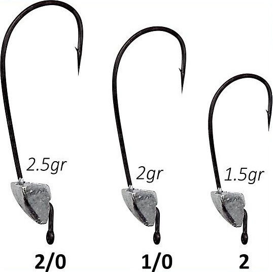 Pregio Cap de Plumb pentru Pescuit No2 1.5gr
