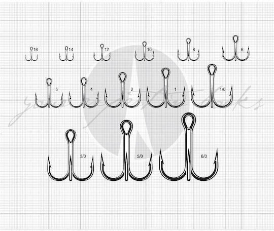 VMC Round Extra Short Shank Treble 9651 BZ Fishing Hooks Set 100pcs No16