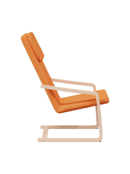 Sessel Orange 59x82x98cm