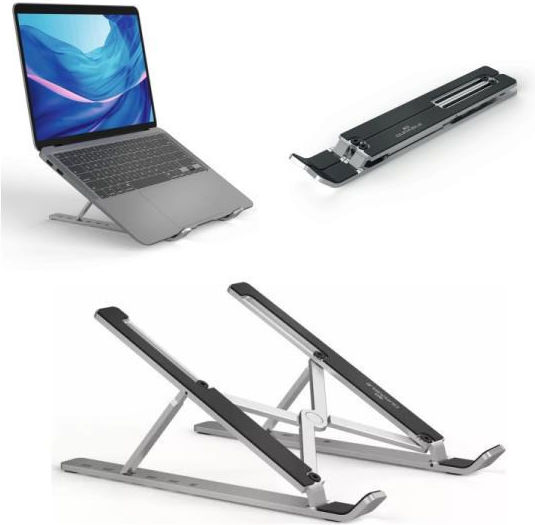 Durable Durable Βάση Στήριξης για Laptop έως 15" Ασημί