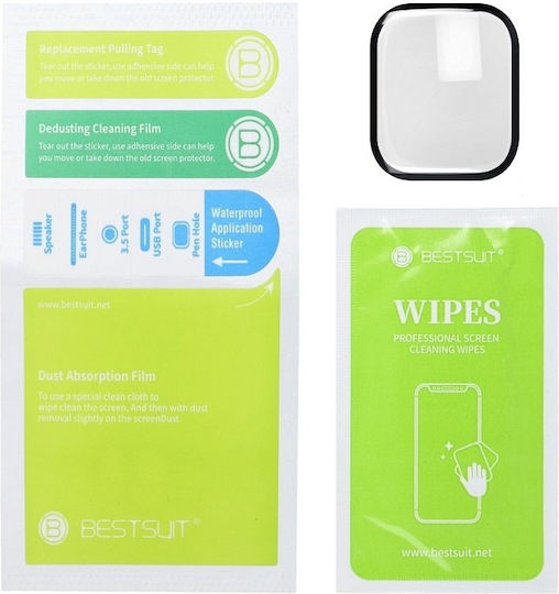 Bestsuit Flexible Hybrid Tempered Glass for the Apple Watch 41mm 1pcs