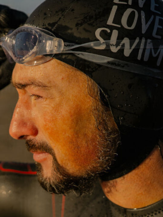 Buddyswim Плувни шапки за Възрастни от полиестер Черен