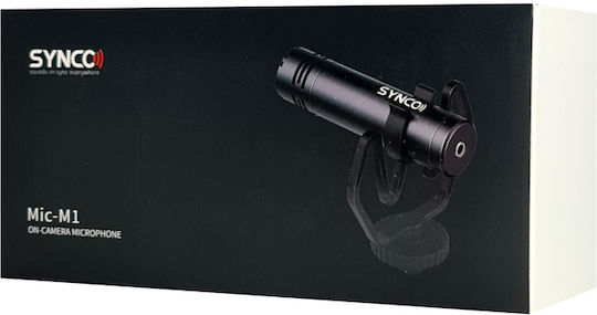 Synco Mic-M1 Electret Μικρόφωνο Shock Mounted για Φωνητικά