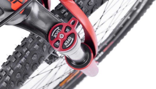 Camp XC 4.1 MD 27.5" Red Mountain Bike with 21 Speeds and Mechanical Disc Brakes