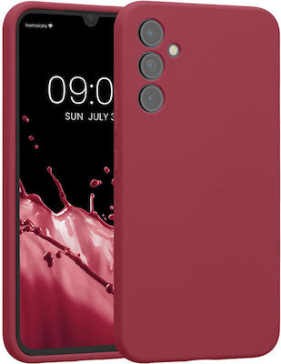 KWmobile Silicone Back Cover Durable Red (Galaxy A34)