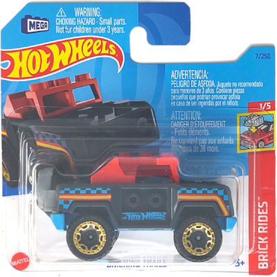 Hot Wheels Bricking Trails Car for 3++ Years