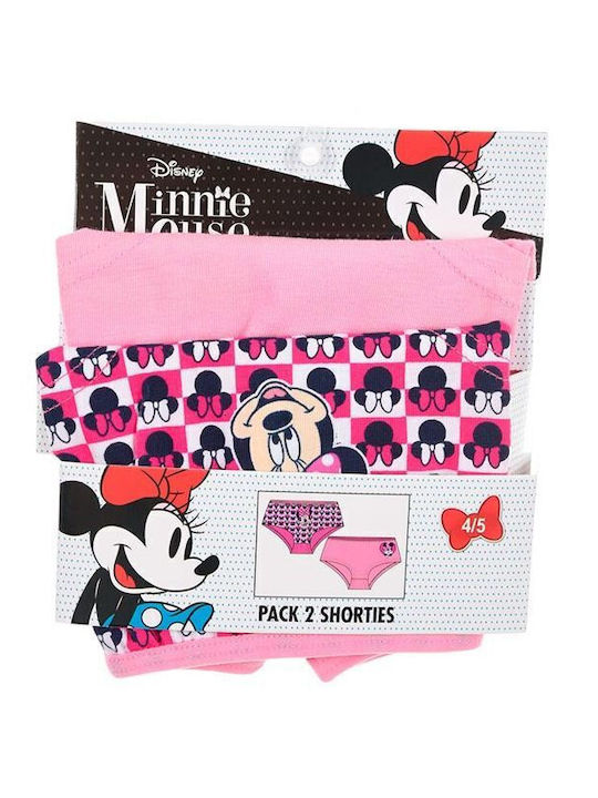Disney Kids' Set with Boxers Fuchsia 2pcs