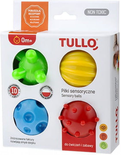 Tullo Αισθητηριακά Sensory Balls για 6+ Μηνών