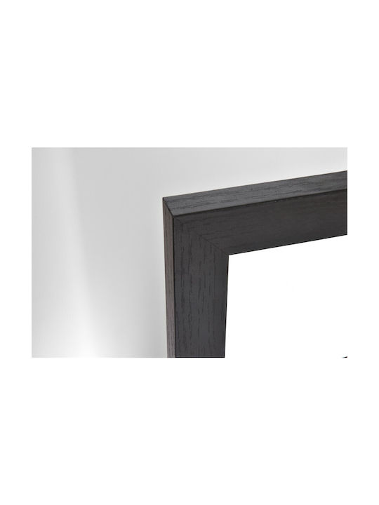 Innova Oglindă de Perete cu Negru Ramă din Lemn 40x40cm 1buc