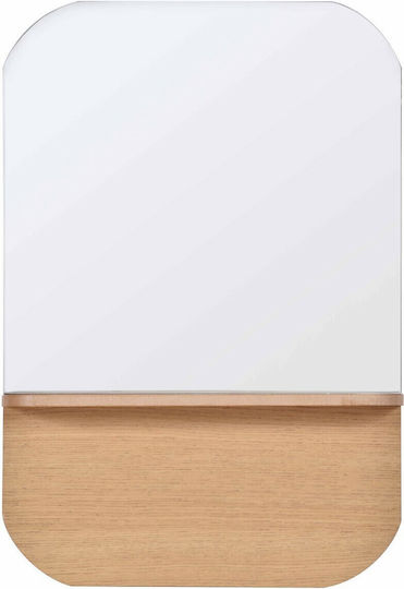 Innova M08297 Wandspiegel Rechteckig Braune 60x40cm Innova M08297 Wandspiegel Rechteckig Braune 60x40cm