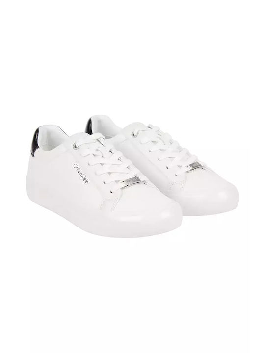 Calvin Klein Γυναικεία Sneakers Λευκά