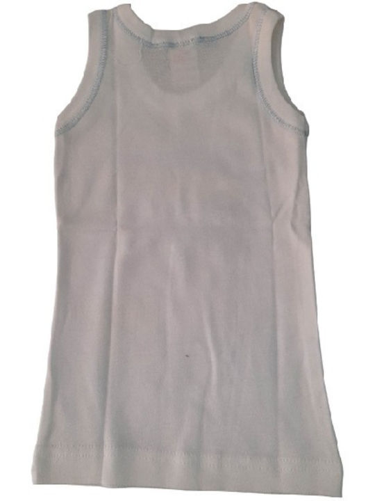 Afoi Giannakopouloi Kids' Undershirt Tank Top White