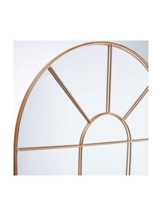 Butlers Wall Mirror with Gold Metallic Frame 70x50cm 1pcs