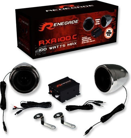Renegade Car Audio RXA 100C Σετ Ηχεία Αυτοκινήτου με 50W RMS (2 Δρόμων)