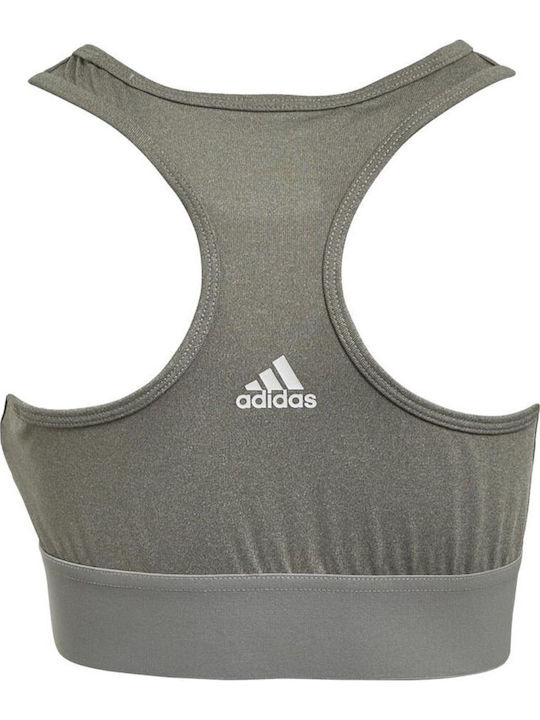 adidas Kids' Bralette Gray
