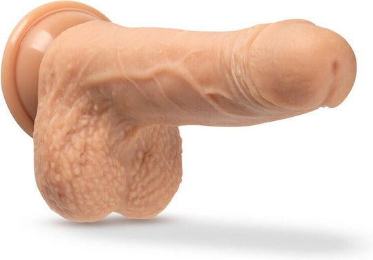 Dr. Skin Dr. Grey Realistic Dildo with Scrotum and Suction Cup Gray 20cm