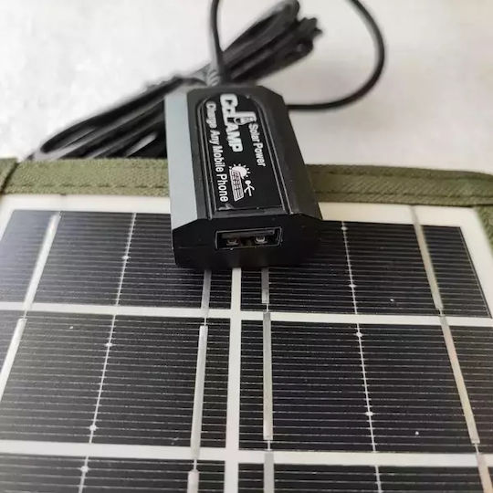 CL-670 Foldable Solar Panel Charger 7.2W with USB Output Portable Devices