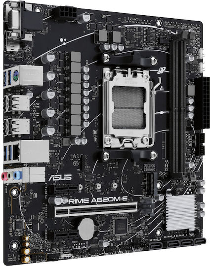 Asus Prime A620M-E-CSM Motherboard Micro ATX με AMD AM5 Socket 90MB1F50-M0EAYC