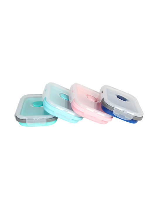 Keskor Cutie pentru Mâncare Plastic Turcoaz 550ml 1buc