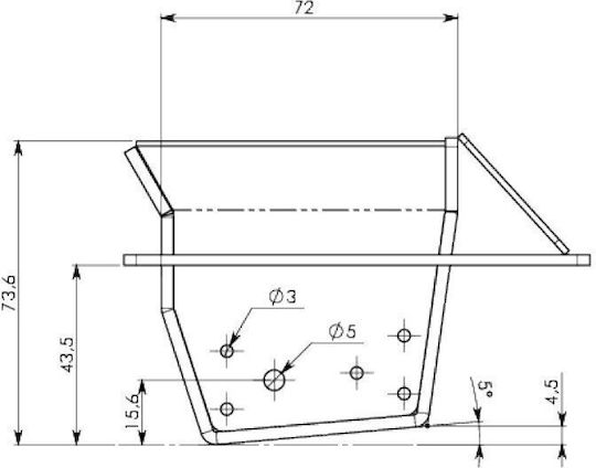 Burner Chamber for Pellet Stove